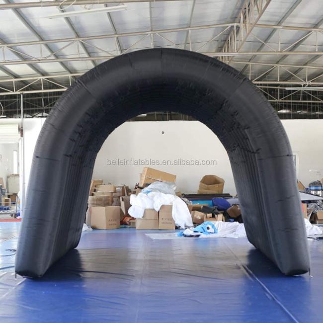 Customized Inflatable Tunnel tent at tunnel entrance for event exhibition promotion