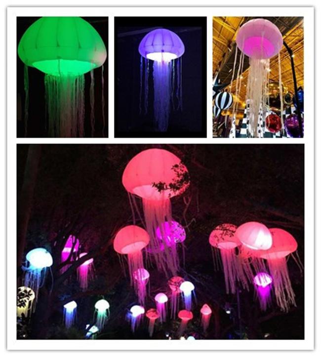 Custom Large Inflatable Moon Ball With LED Lighting For Decoration