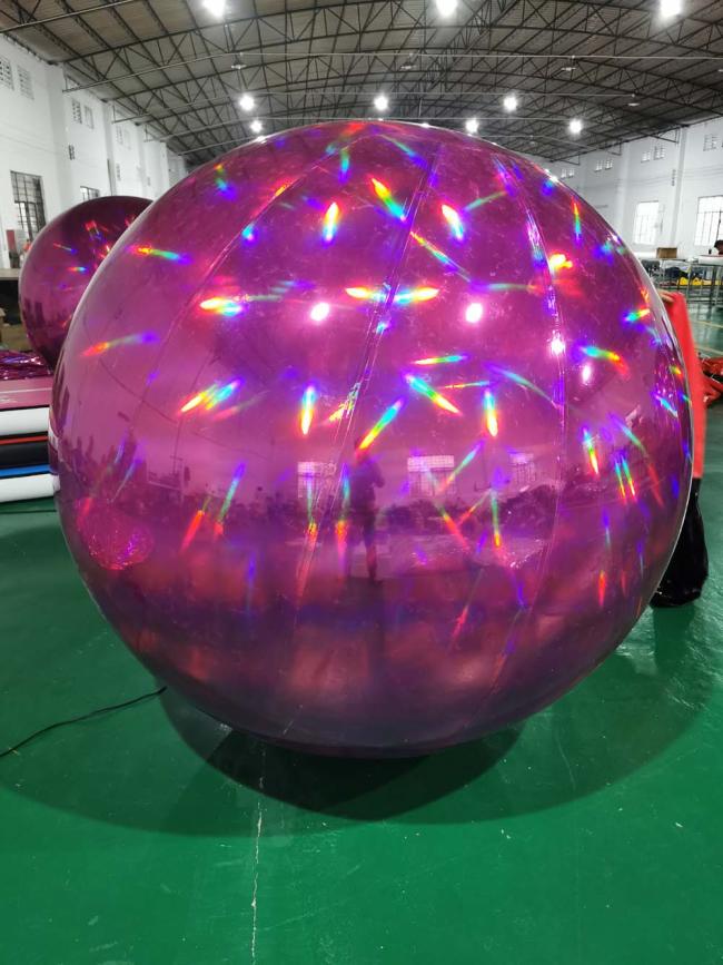Beile customized pvc blue Inflatable Mirror ball for sale