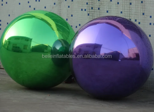 Hot Sales Cheap PVC Inflatable Mirror Ball Christmas Decoration Mirror Ball