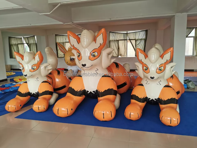 Beile Custom Inflatable Animals Inflatable Wolf Inflatable Husky Dog