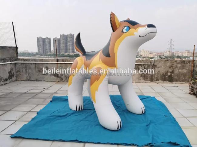 Beile Custom Inflatable Animals Inflatable Wolf Inflatable Husky Dog