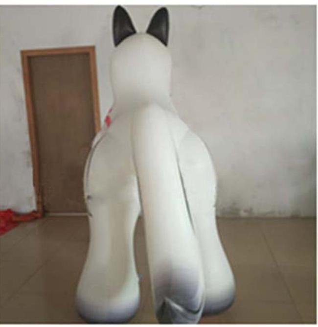 Beile Custom PVC Inflatable Animals Toy Wolf For Advertising Decorate