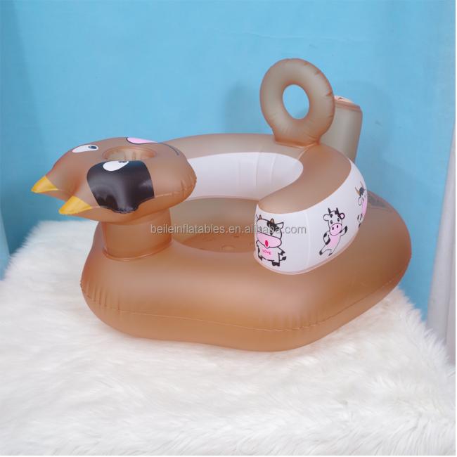 PVC Inflatable Learning Chair Portable Sofa Bathroom Kids Seat Armchair