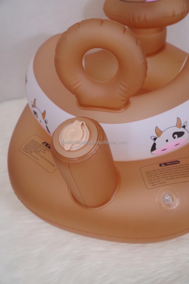 PVC Inflatable Learning Chair Portable Sofa Bathroom Kids Seat Armchair