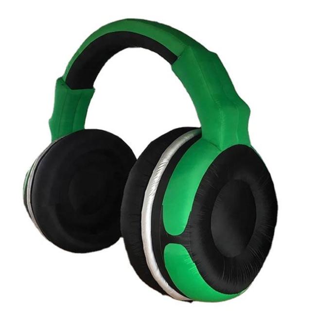 factory customized quality inflatable headset arch for music party