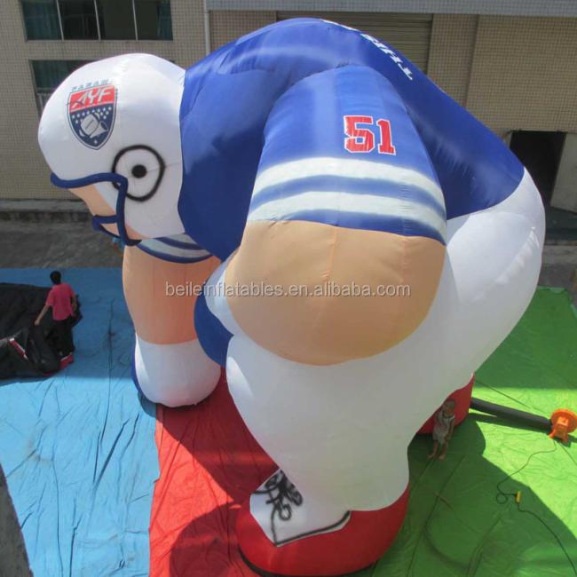 customized Oxford cloth advertising Inflatable baseball player