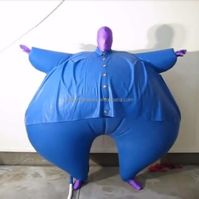 Beile customized quality PVC inflatable blueberry ball suit for adult