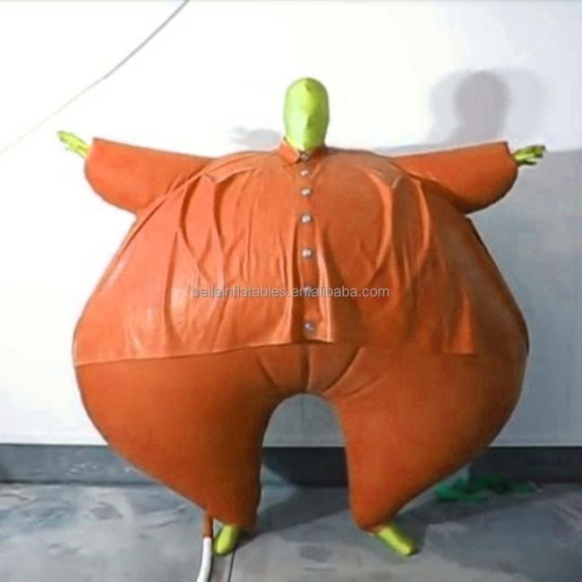 Beile customized quality PVC inflatable blueberry ball suit for adult