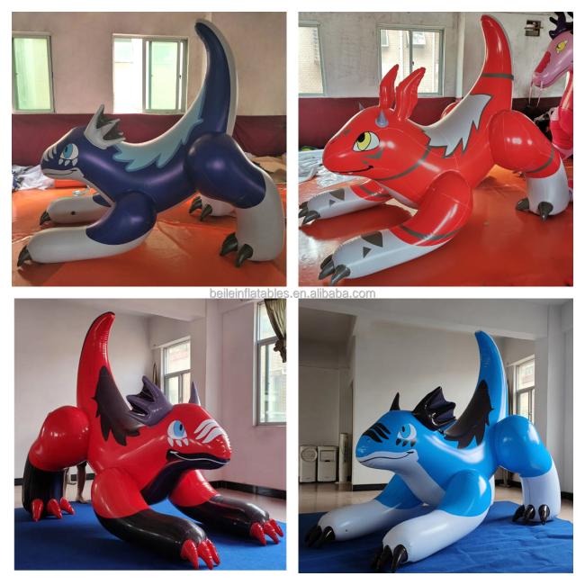 Beile customized PVC inflatable Aaron dragon inflatable toy for sale