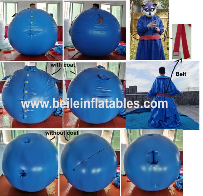 Adult Halloween party creative advertising inflatable suit blueberry inflatable suit