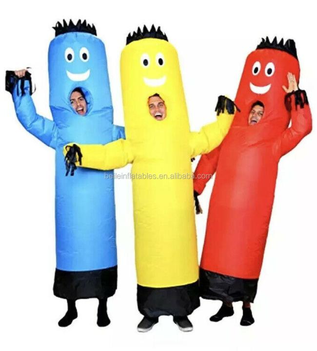 Customized quality inflatable dancer suit for sales