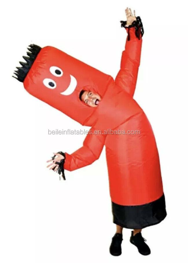 Customized quality inflatable dancer suit for sales