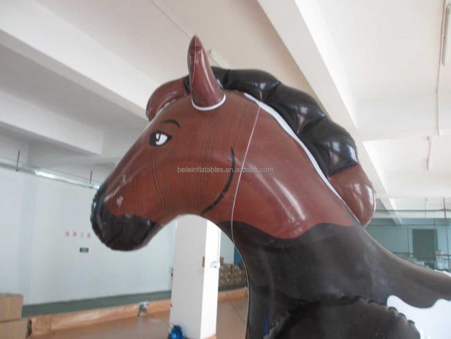 Hot Selling Inflatable Horse Animal Model For Decorate Or Rider On Play