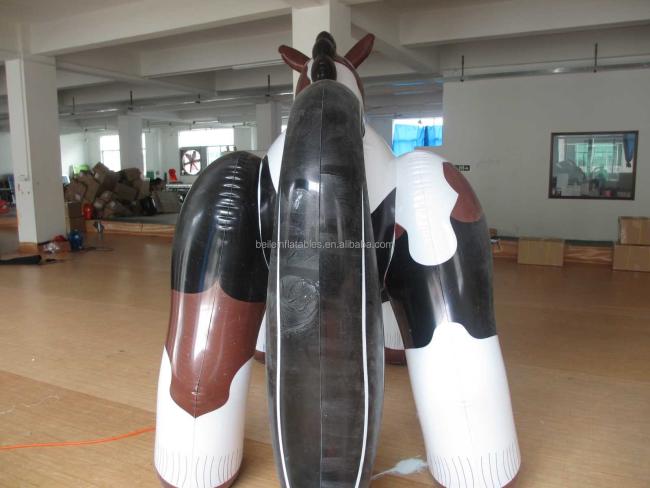 Hot Selling Inflatable Horse Animal Model For Decorate Or Rider On Play