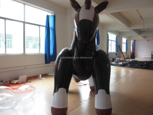 Hot Selling Inflatable Horse Animal Model For Decorate Or Rider On Play