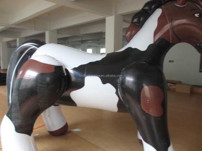 Hot Selling Inflatable Horse Animal Model For Decorate Or Rider On Play