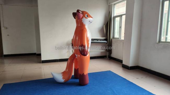BeiLe Customized quality New Inflatable fox for sales