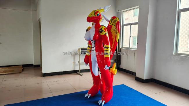 BeiLe Customized New Inflatable dragon with big boobs for sales