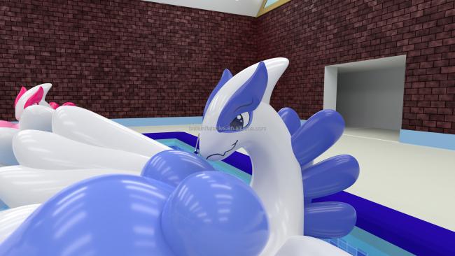 BeiLe New design pvc Inflatable Lugia squeak with big boobs for sales