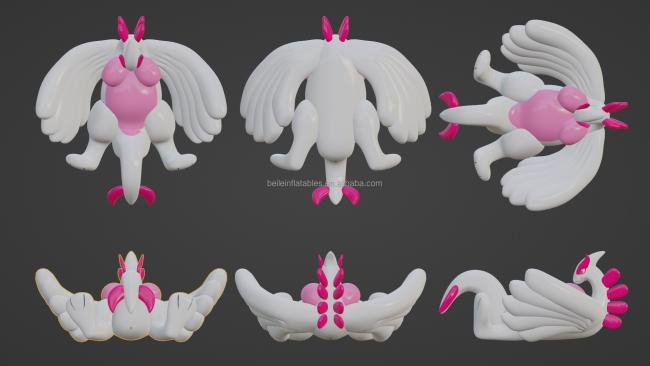 BeiLe New design pvc Inflatable Lugia squeak with big boobs for sales