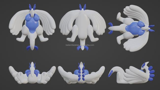 BeiLe New design pvc Inflatable Lugia squeak with big boobs for sales