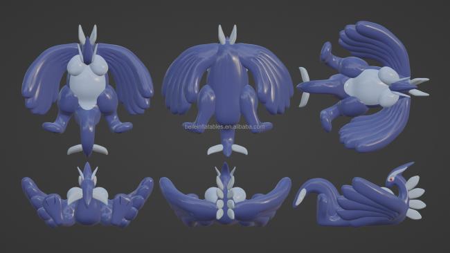 BeiLe New design pvc Inflatable Lugia squeak with big boobs for sales