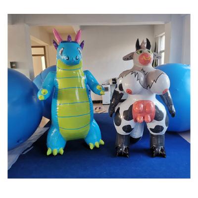China Beile Customized quality PVC inflatable cow suit for sale for sale