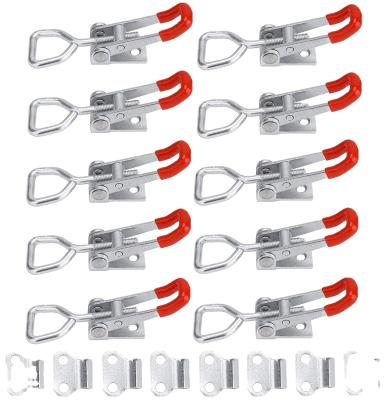 China L Shaped Adjustable Spring Draw Toggle Latch Toggle Clamp Latch for sale