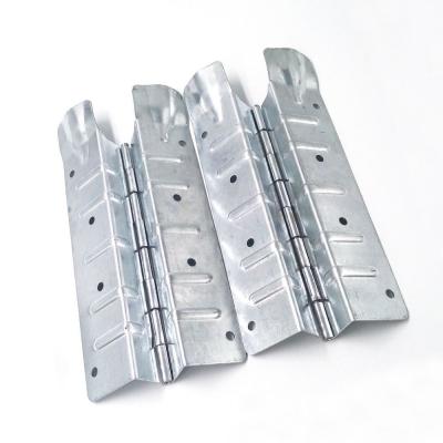 China Galvanized Steel Wooden Box Connector Collar Hinges For The Corner for sale