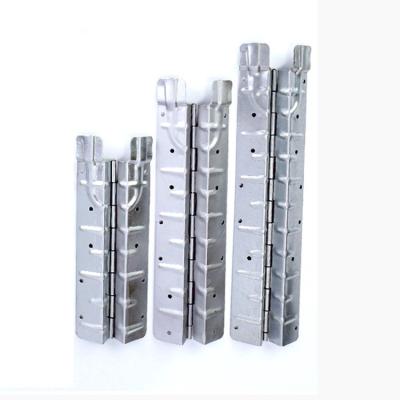 China 500mm Galvanized Steel Wooden Box Connector Foldable Crate Pallet Collar Hinges for sale