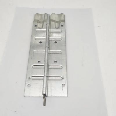 China 220 mm comprimento x 80 mm largura palete colares de dobradiça para caixa de madeira caixa de transporte de contêineres de aço galvanizado à venda