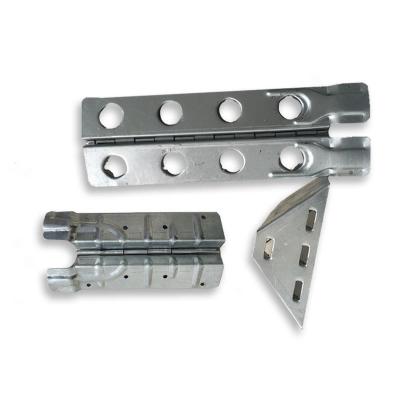 China 160mm 200mm 220mm Length Corner Galvanized Wooden Collar Hinges for sale