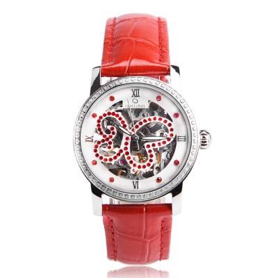 China Tourbillon Automatic Mechanical Wrist Watch Custom Logo 3ATM Waterproof for sale