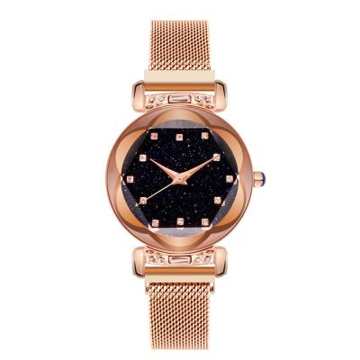 China High Bright Women Starry Sky Waterproof Watch With Thickening And Hard Acrylic Glass for sale