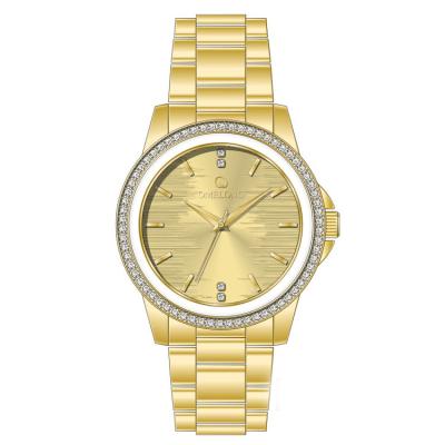 China Modern Luxury Stainless Steel Watch , Mineral Glass Men'S Quartz Wrist Watch for sale