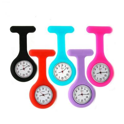 China Relógio de bolso de borracha impermeável personalizado de alta qualidade da enfermeira do logotipo à venda
