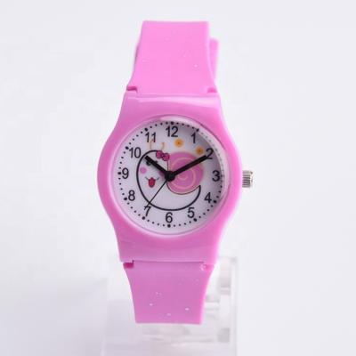 China Mini Flexible Silicone Rubber Wristband Watch With Slap Strap DWG-R0117 for sale