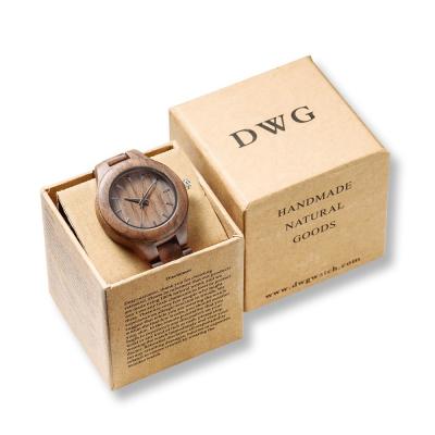中国 上品な女性の防水木の腕時計の日本動き 販売のため