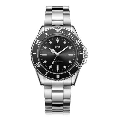 China Professional Zinc Alloy Case Casual Wrist Watches With Black Face for sale