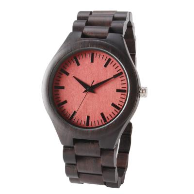 China Quartz Movement Wooden Wrist Watch , Waterproof Wood Watch Ce Rohs Approved for sale