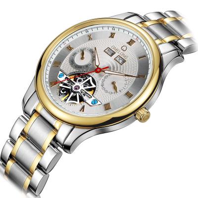 China 5ATM Waterproof Automatic Mechanical Watch BSCI Skeleton Subdial for sale