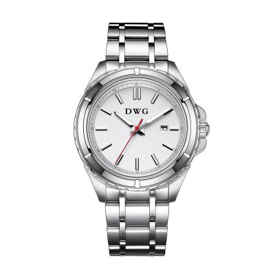 China 5ATM Waterproof Quartz Stainless Steel Watch Mens High End Analog Wrist Watches for sale