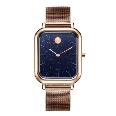 China OEM Logo Luxury Wrist Watch Mens Quartz Movement Waterproof Square Watch for sale