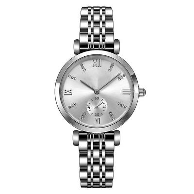 China 34mm Stainless Steel Wristwatches Mechanical Movement Crystal Diamond High End Watches for sale