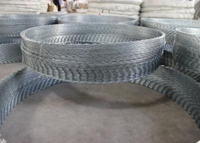 Κίνα αντιδιαβρωτικός φράκτης κορδελλών καλωδίων HBGB ξυραφιών ανοξείδωτου 2.5mm SS430 προς πώληση