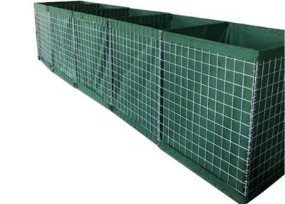 China Explosion Proof Protection Wall Hesco Bastion Barrier 5.0mm Dia Welded Gabion Box for sale