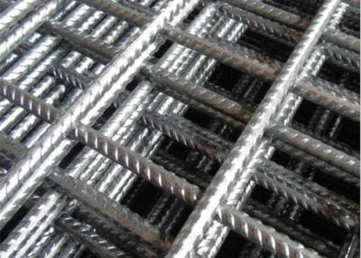 China High Strength 200 X 200mm Hole Concrete Reinforcement Welded Wire Mesh Ribbed Steel for sale