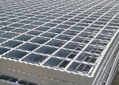 China Anti Slip Cover Galvanized Serrated Bar Grating Untreated Steel for sale