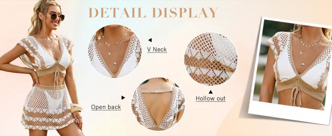 women cover up set